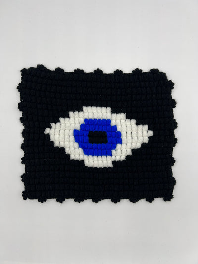 Evil Eye Loofah Blue